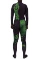 New 52 Poison Ivy Printed Spandex Lycra Zentai Costume with 3D Muscle Shading