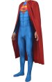 New 52 Superman Printed Spandex Lycra Costume with Cape