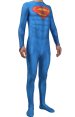 New 52 Superman Printed Spandex Lycra Costume with Cape