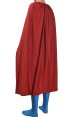 New 52 Superman Printed Spandex Lycra Costume with Cape