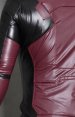New! Matte Fake Leather Deadpool Costume with Cotton Padding