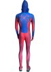 New Scarlet Spider No Moutth Printed Spandex Lycra Costume