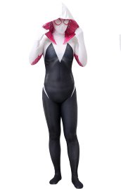 New Stacy Gwen from Into Spider-verse Movie Printed Costume