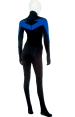 Nightwing Costume | Black and Royal Blue Spandex Lycra Catsuit