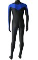 Nightwing Costume | Black and Royal Blue Spandex Lycra Zentai Suit