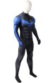Nightwing Printed Spandex Lycra Costume with Muslce Padding