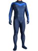 Nightwing Printed Spandex Lycra Zentai Costume with 3D Muscle Shading