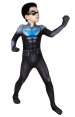 Nightwing Son of Batman Printed Spandex Lycra Costume for Kid