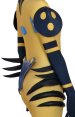Overwatch D VA Bee Skin Printed Spandex Lycra Costume