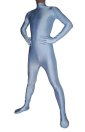 Pale Blue Spandex Lycra Catsuit (No Hood No Hand)