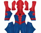 Peter Parker Into The Spider Verse Dye-Sub Costume