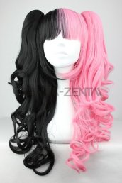 Pink and Black Lolita Wig