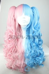 Pink and Blue Lolita Wig