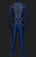 Power Ranger Jungle Fury Costume | Blue Zentai Suits