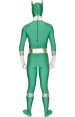 Power Ranger Jungle Fury Costume | Green Spandex Lycra Zentai