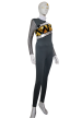 Power Ranger Jungle Fury Costume | Grey Printed Spandex Lycra Zentai