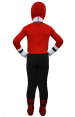 Power Ranger Kids Costume- Samurai Megazord Red and Black Spandex Lycra Catsuit