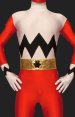 Power Ranger Lost Galaxy Costume -Red Galaxy Lycra Zentai Suit