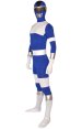 Power Ranger Rainbow Costume | Blue Spandex Lycra Zentai