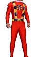 Power Ranger Ressha Sentai ToQger 6 Spandex Lycra Zentai Costume