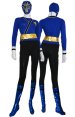 Power Ranger- Samurai Megazord Blue and Black Spandex Lycra Catsuit 2