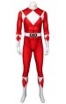 Power Rangers Jason Red Ranger Printed Spandex Lycra Costume