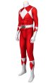 Power Rangers Jason Red Ranger Printed Spandex Lycra Costume
