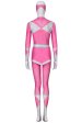 Power Rangers Kyoryu Sentai Zyuranger Mei Spandex Lycra Costume