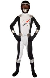 Power Rangers Operation Overdrive Black Kids Zentai Suit