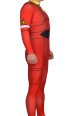 Power Rangers Red Turbo Printed Spandex Lycra Costume