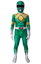 Power Rangers Tommy Green&White Ranger Costume for Kid