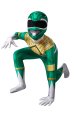 Power Rangers Tommy Green&White Ranger Costume for Kid