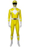 Power Rangers Trini Kwan Yellow Ranger Printed Spandex Lycra Costume