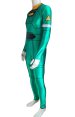 Power Rangers Turbo Ranger Green Satin Costume