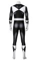Power Rangers Zack Black Ranger Printed Spandex Lycra Costume