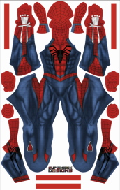 PS4 Black Emblem S-guy Printed Spandex Lycra Costume