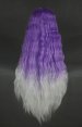 Purple And White Long Wig For Cosplay Show!