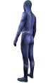 Purple Black Panther Printed Spandex Lycra Costume