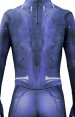 Purple Black Panther Printed Spandex Lycra Costume