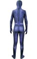 Purple Black Panther Printed Spandex Lycra Costume