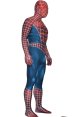 REV S-guy Printed Spandex Lycra Costume with 3D Muscle Shadings no Symbol