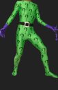 Riddler ! Green Question Mark Zentai Suits