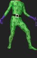 Riddler ! Green Question Mark Zentai Suits