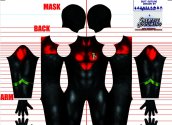 Robin Beyound V1 Printed Spandex Lycra Costume