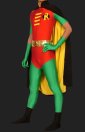 Robin Hood -Red and Green Lycra Unisex Robin Zentai Costumes