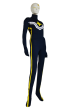 Rockman Costume | Dark Blue and Yellow Spandex Lycra Catsuit
