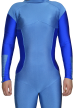 Royal Blue and Blue Super Hero Spandex Lycra Catsuit