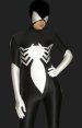 S-guy Black and White Spandex Lycra Full Body Suit