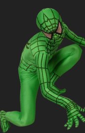 S-guy Bodysuit | Green Lycra S-guy Costume