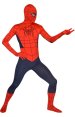 S-guy Costume | Red and Dark Blue Spandex Lycra Full Bodysuit
